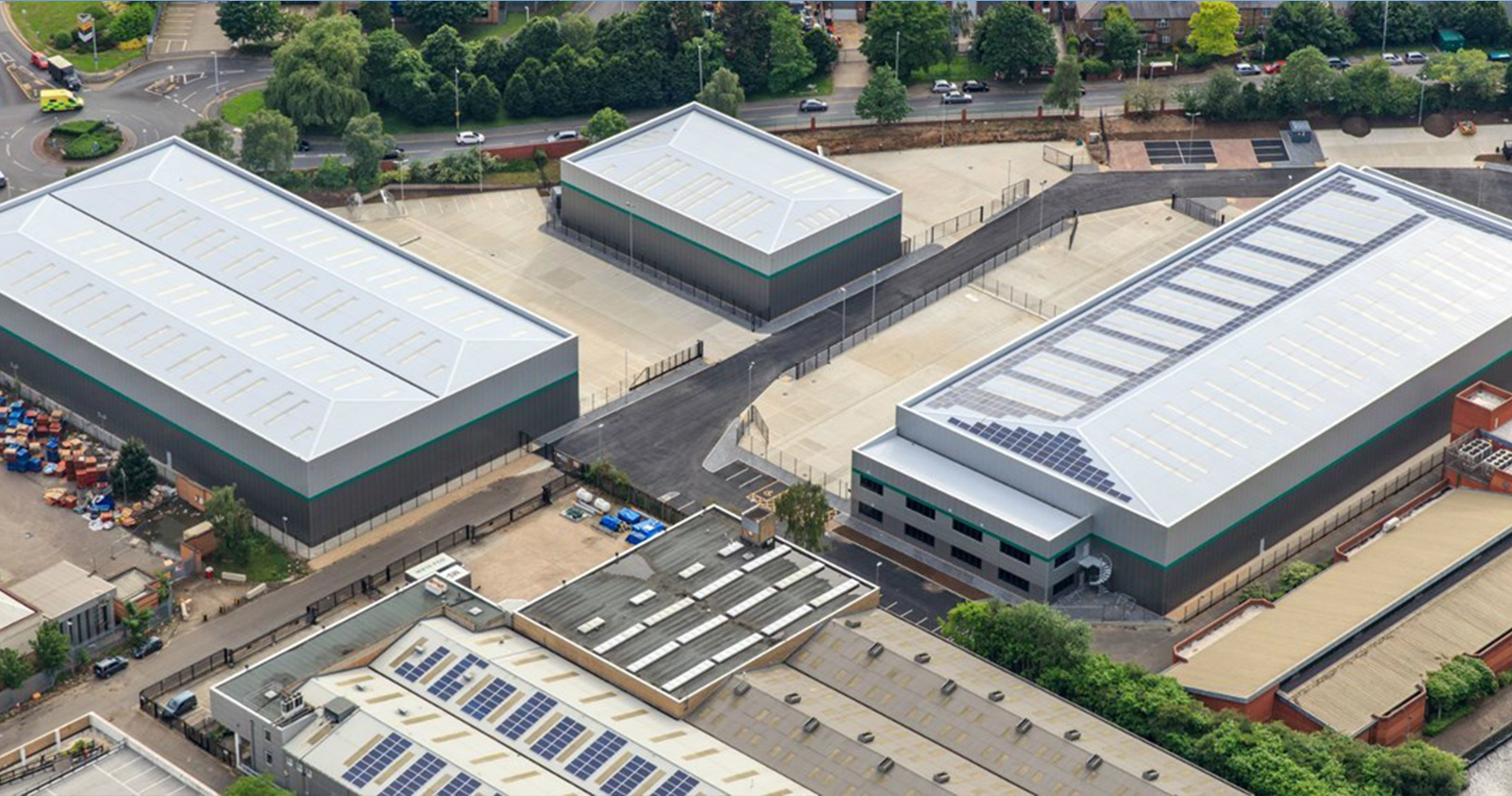 Aerial image of Prologis Park Dawley Road