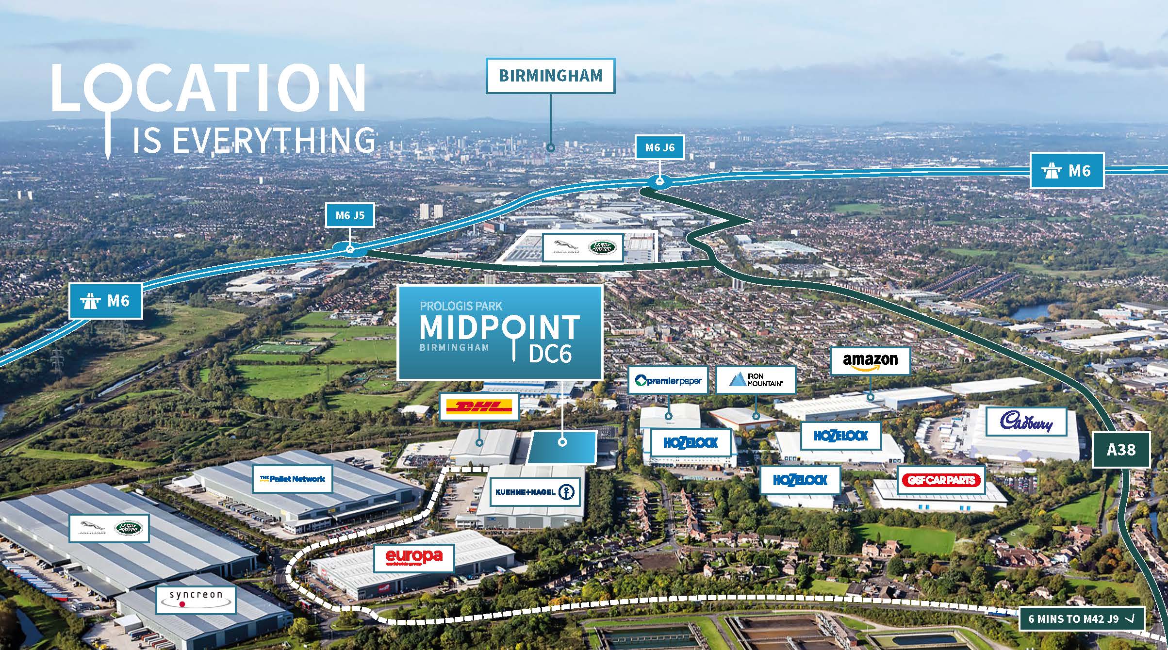 Midpoint DC6 location overview