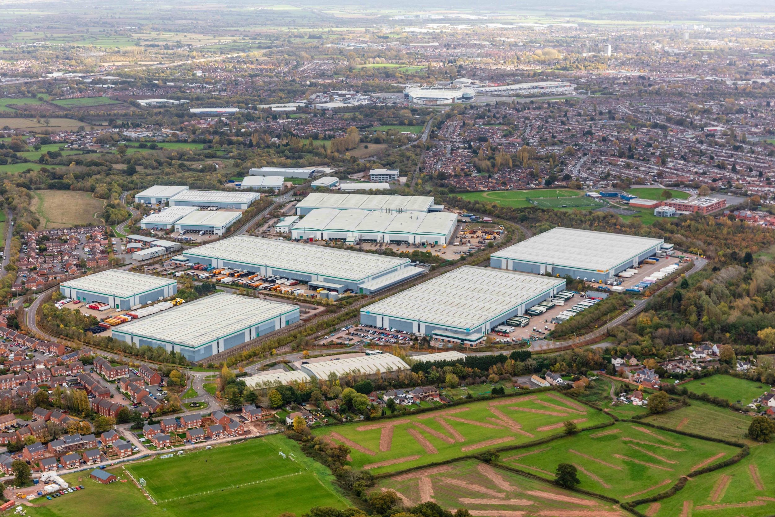 Prologis Park Coventry 2023 aerial image