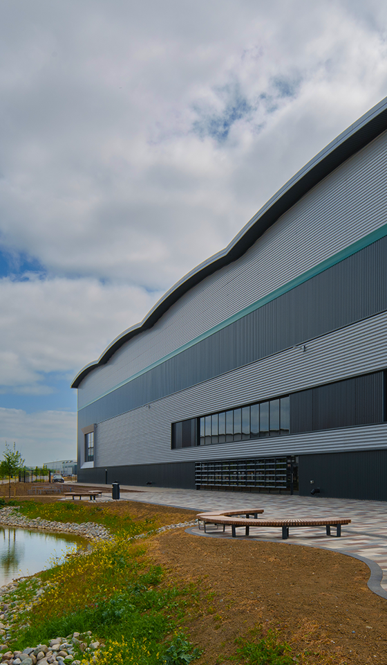 Exterior of a Prologis UK building