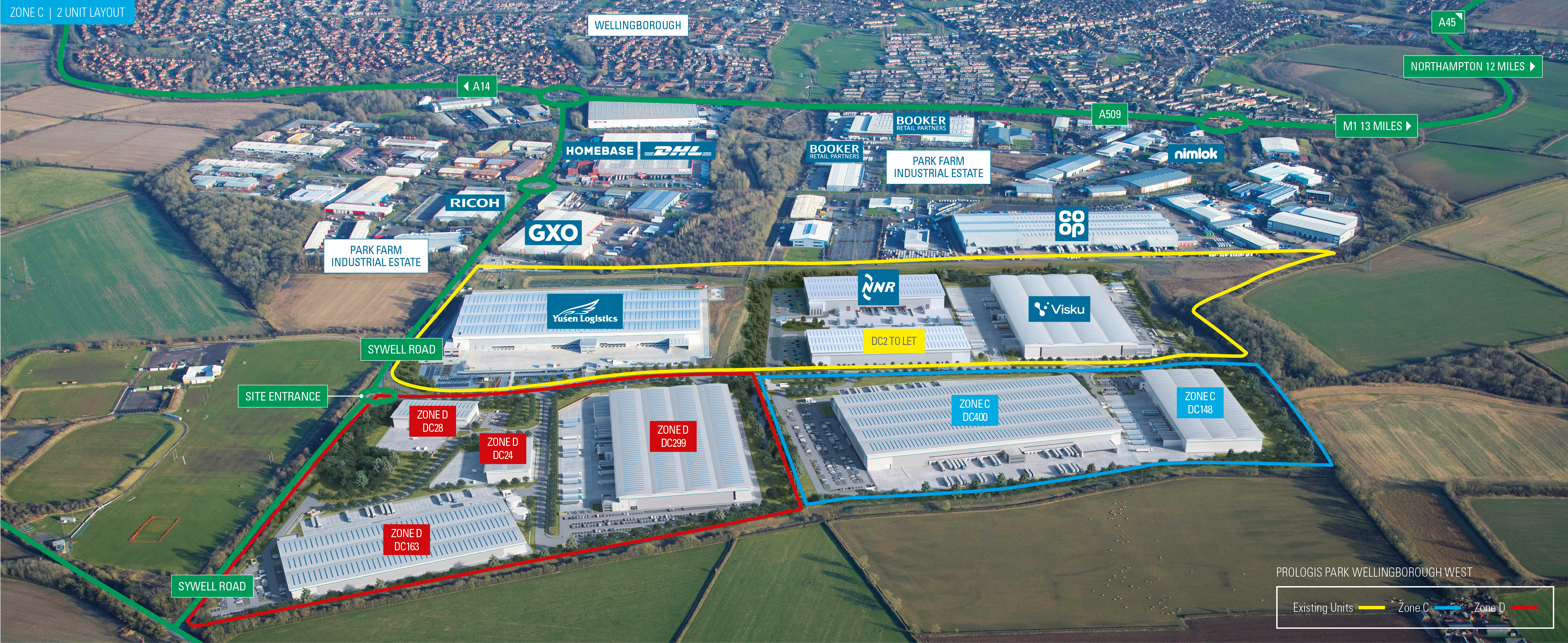 Prologis Park Wellingborough West Masterplan