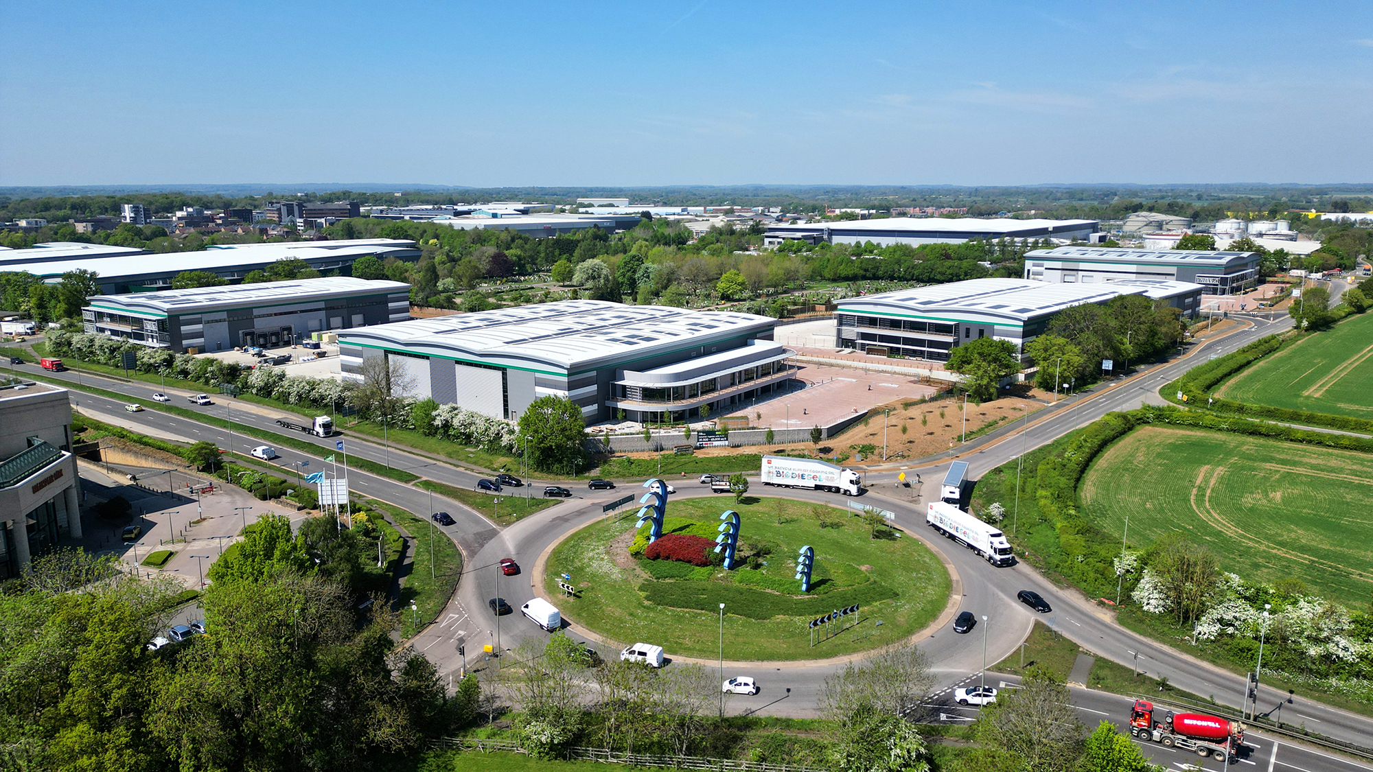 Aerial of Prologis Park Hemel Hempstead Aerial of Prologis Park Hemel Hempstead