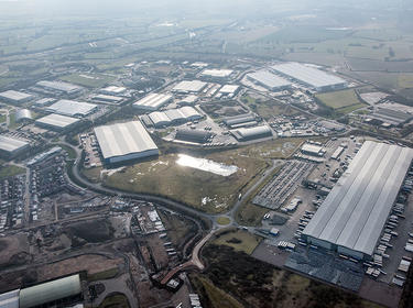 Aerial image of Prologis Park Fradley