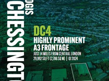 Prologis Park Chessington DC4 brochure cover